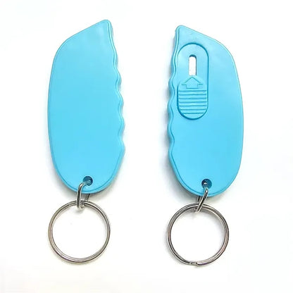 Retractable Mini Cutter With Key Ring