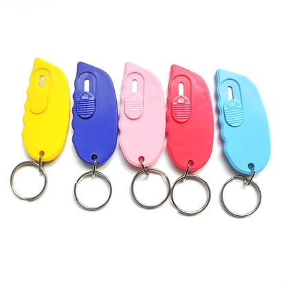 Retractable Mini Cutter With Key Ring