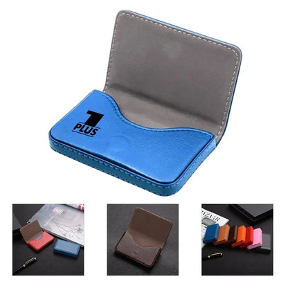 Pu Leather Business Name Card Holder