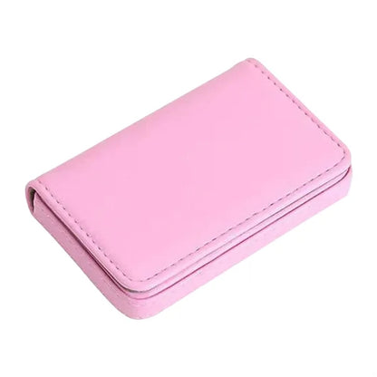 Pu Leather Business Name Card Holder