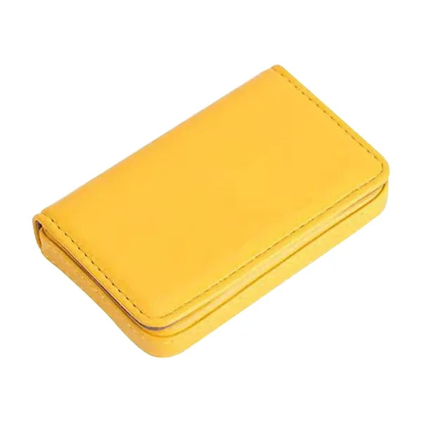 Pu Leather Business Name Card Holder