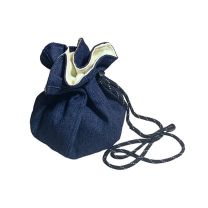 Foldable Jean Fabric Bucket Hat