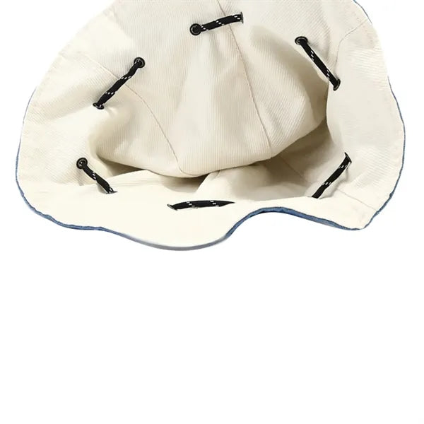 Foldable Jean Fabric Bucket Hat