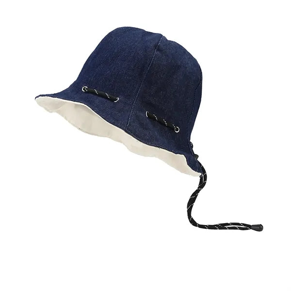 Foldable Jean Fabric Bucket Hat