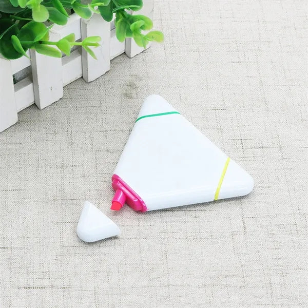 3 Color Triangular Highlighter Pen
