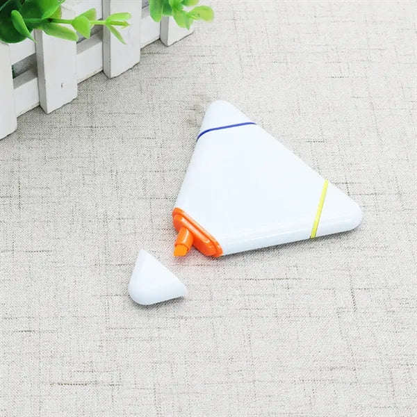 3 Color Triangular Highlighter Pen