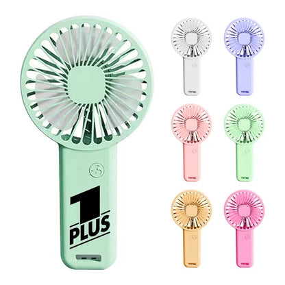 Electric Handheld Fan With Phone Holder