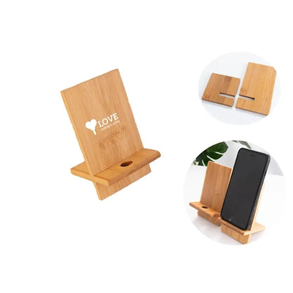 Bamboo Mobile Phone Holder