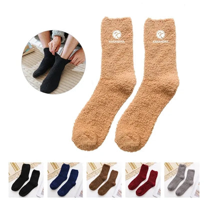 Fuzzy Ankle Socks