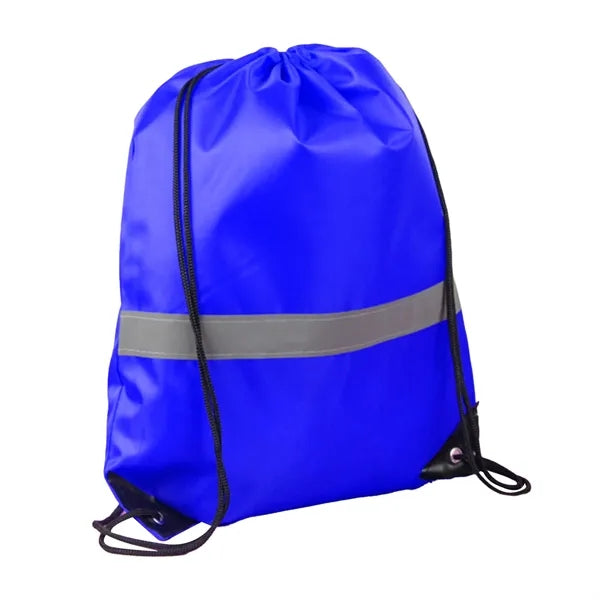 Reflective Strips Cinch Backpack