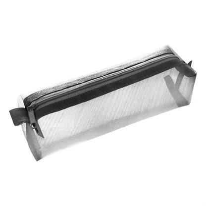 Zipper Mesh Pencil Bag