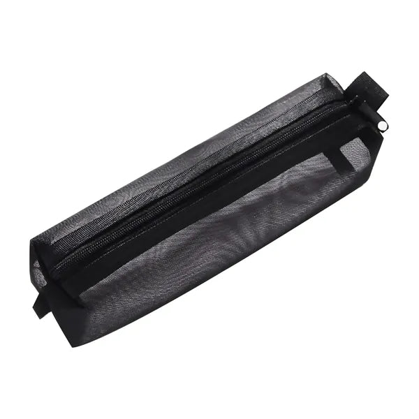 Zipper Mesh Pencil Bag