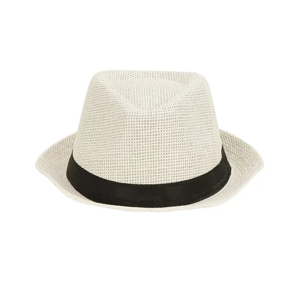 Nature Straw Fedora Hat