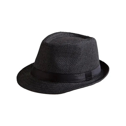 Nature Straw Fedora Hat