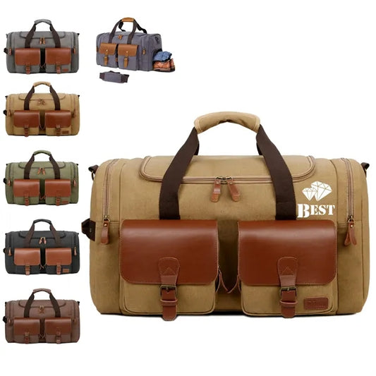 Deluxe Travel Duffel With Shoe Storage
