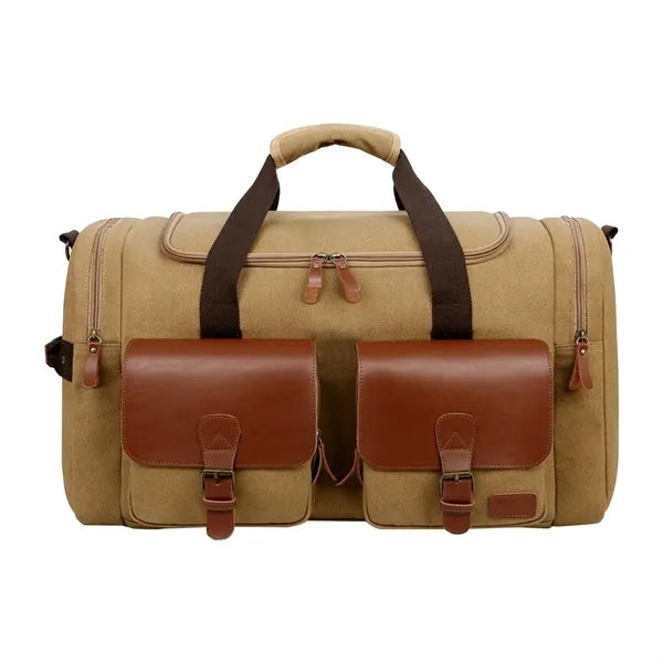 Deluxe Travel Duffel With Shoe Storage