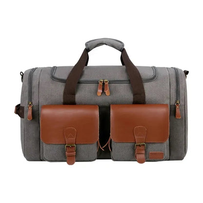Deluxe Travel Duffel With Shoe Storage