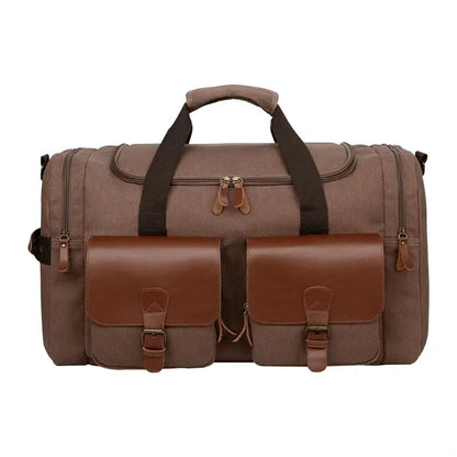 Deluxe Travel Duffel With Shoe Storage