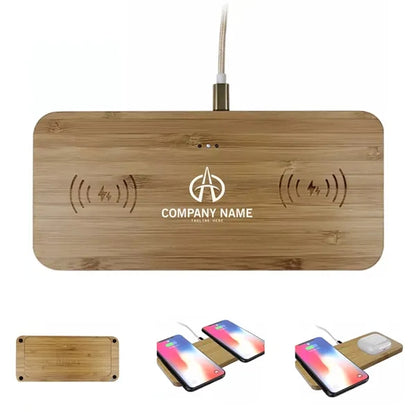 3 In 1 Wood Mouse Pad