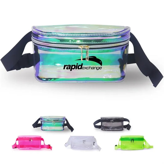 Clear PVC Fanny Pack with Adjustable Belt