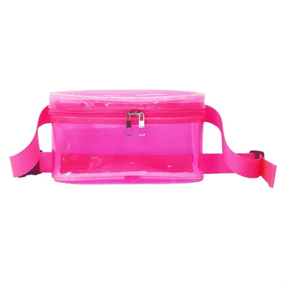 Clear PVC Fanny Pack with Adjustable Belt
