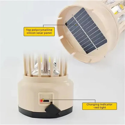 Solar LED Camping Lantern Hanging Tent Lamp