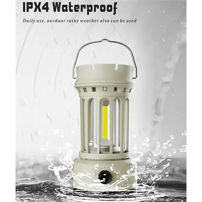 Solar LED Camping Lantern Hanging Tent Lamp