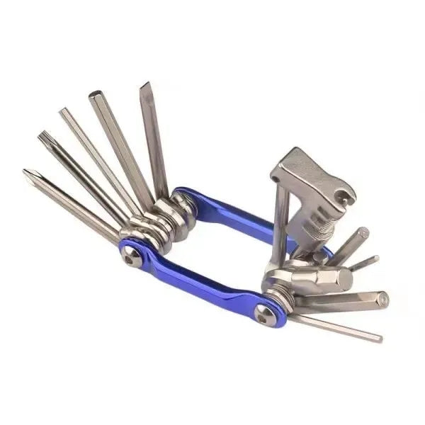 11 In 1 Folding Portable Bicycle Multitool Kit