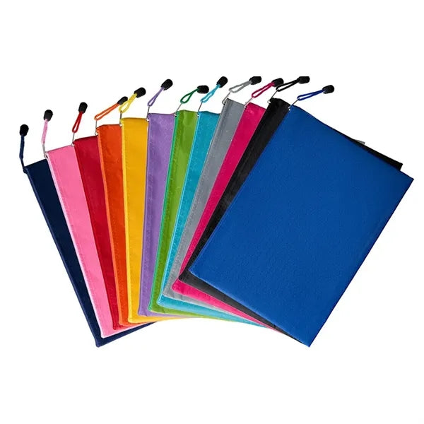 A5 Saves Effort Mesh Zipper Bags Storage Pockets