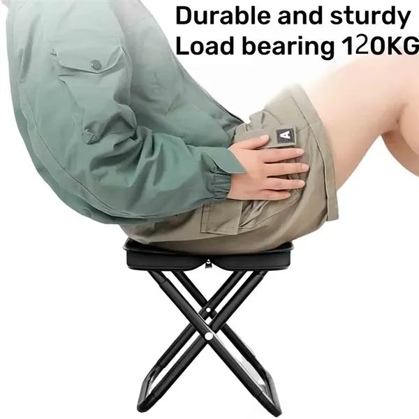Portable Folding Stool with Carry Bag