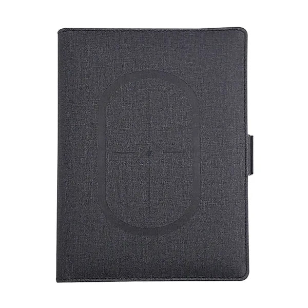 A5 Wireless Charging Organizer Portfolio Notebook