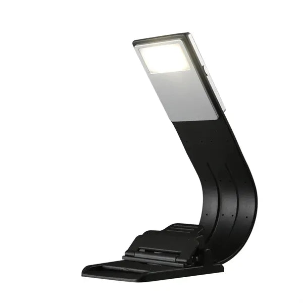 Built in USB Cable Clip on Reading Bookmark Light
