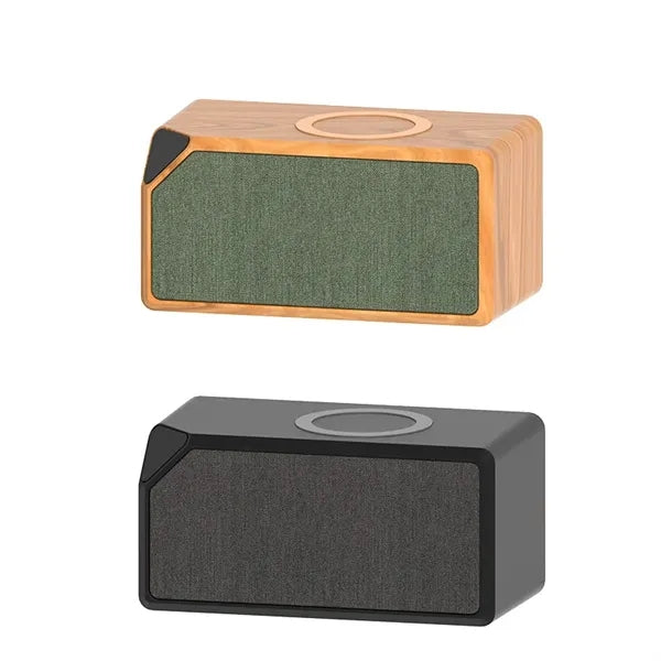 Custom Wireless Speaker with 5W Cordless Charger
