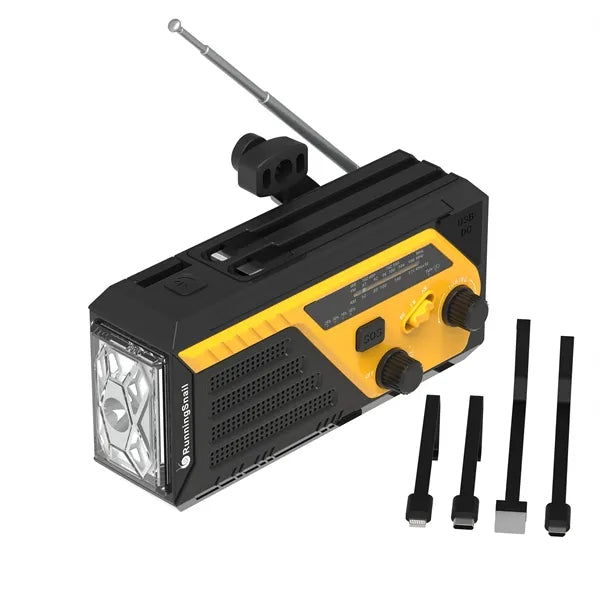 6000mAh SOS Emergency Hand Crank Radio