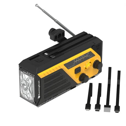 6000mAh SOS Emergency Hand Crank Radio