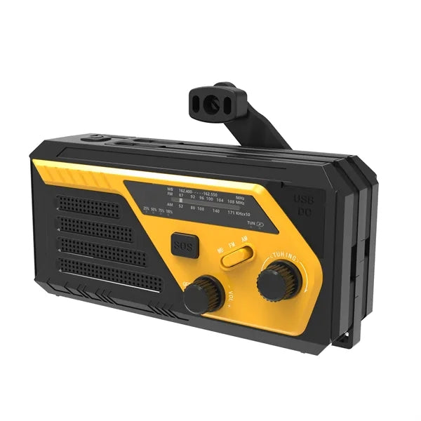 6000mAh SOS Emergency Hand Crank Radio