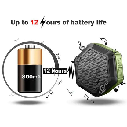 Bluetooth Outdoor IP65 Waterproof Hexagon Speaker