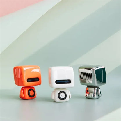 Mini Bluetooth Speakers Robot Shape