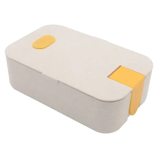 Wheat Straw Lunch Set With Phone Holder