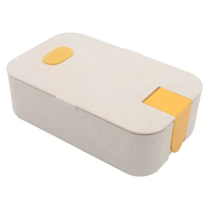 Wheat Straw Lunch Set With Phone Holder