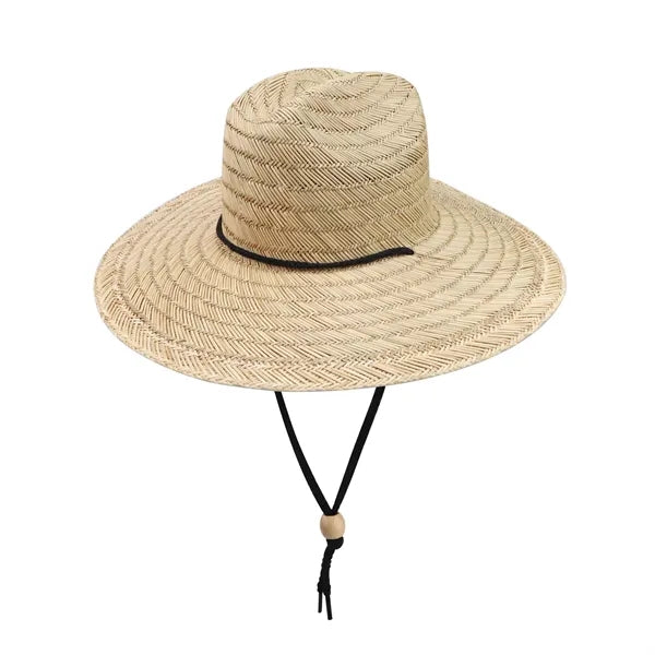 Straw Hat w/ Custom Patch