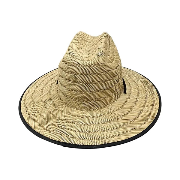 Straw Hat w/ Custom Patch