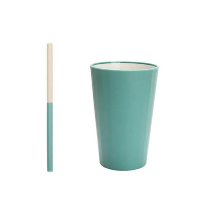 Wheat Straw Cups and Chopsticks Set