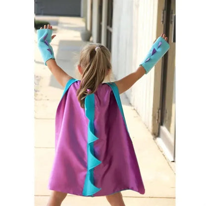 Toddler Cute Dinosaur Dress Up Cape With Arm Cuff