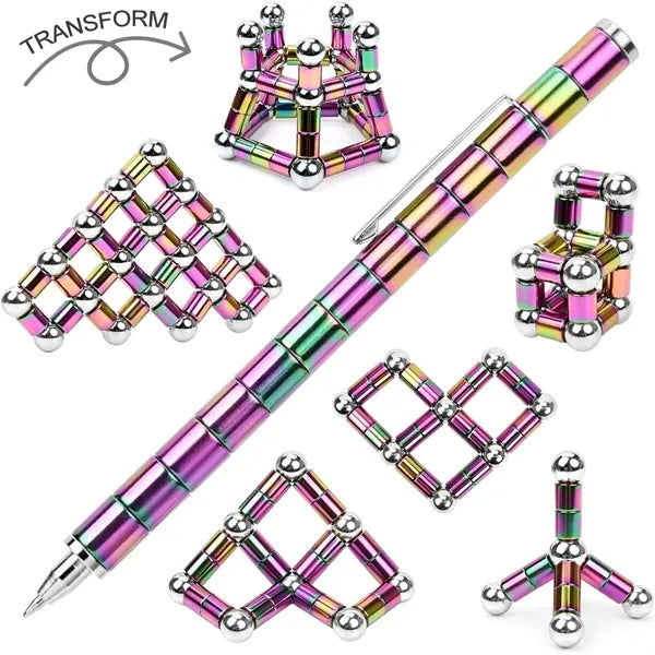 Mutifunction Decompression Magnetic Fidget Pen