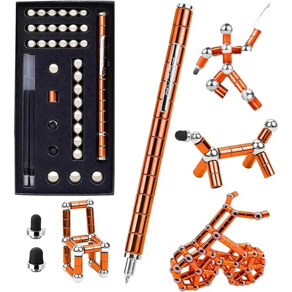 Mutifunction Decompression Magnetic Fidget Pen