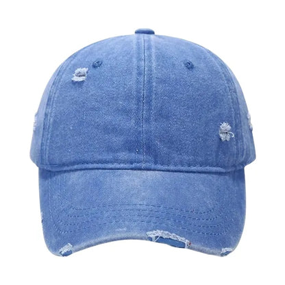 Pigment Dyed Washed Distressed Trucker Cap
