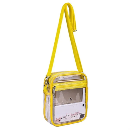Clear Pvc Crossbody Purse Bag