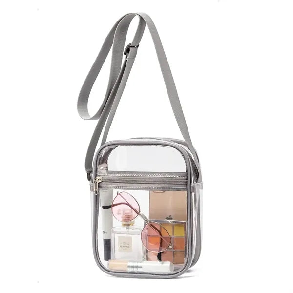Clear Pvc Crossbody Purse Bag