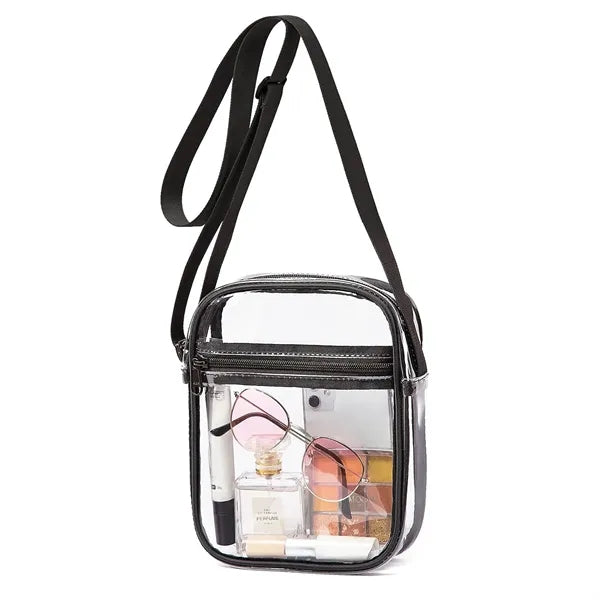 Clear Pvc Crossbody Purse Bag